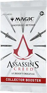 Magic: The Gathering - Assassin’s Creed Collector Booster | 10 Cards in Each Pack | Collectible Trading Card Game for Ages 13+