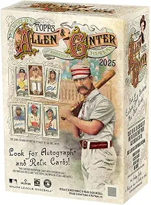 Topps 2025 Allen & Ginter Baseball 8-Pack Blaster Value Box