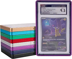 PSA Slab Bumper Case for 35pt Graded Cards, Fits PSA CGC CCIC Slabs