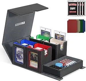 Kabinka MTG Commander Deck Box, Holds 400+ Double-Sleeved Cards