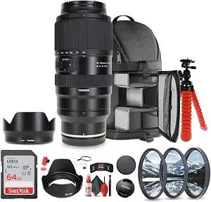 Tamron 50-400mm f/4.5-6.3 Di III VC VXD Lens for Nikon Z (AFA067Z700) + Accessories