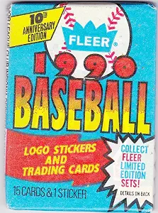 1990 Fleer Baseball Cards (Pack)