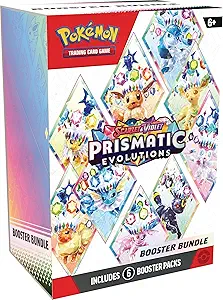 Pokemon TCG: Scarlet & Violet - Prismatic Evolutions Booster Bundle, 1 Set