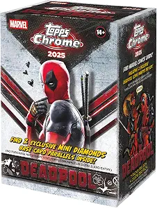 2025 Topps Chrome Deadpool - Factory Sealed - Value Box