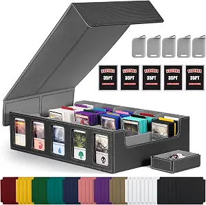 Kabinka 5 Row 3900+ Trading Card Storage Box with Commander Display