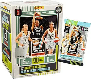 2024–25 Panini Donruss WNBA Basketball Blaster Box – Official Trading Cards – Includes Rookie Cards, Inserts & Parallels – Sealed Retail Box
