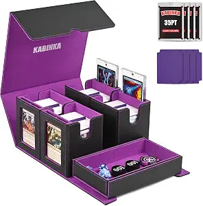 Kabinka MTG Commander Deck Box, Holds 400+ Double-Sleeved Cards