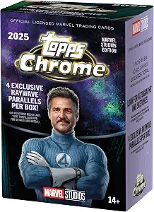 2025 Topps Marvel Studios Chrome - Factory Sealed - Value Box
