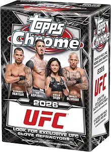 2026 Topps Chrome UFC - Factory Sealed - Value Box