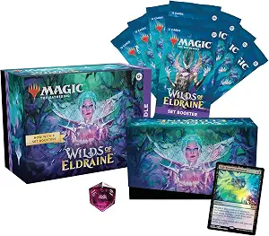 Magic: The Gathering Wilds of Eldraine Bundle - 8 Set Boosters + Accessories