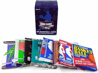 Kruk Cards 100 Vintage Basketball Cards in Factory Sealed Packs for Collectors