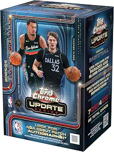 2025-26 Topps Chrome Updates NBA Basketball - Factory Sealed - Value Box