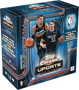 2025-26 Topps Chrome Updates NBA Basketball - Factory Sealed - Mega Box