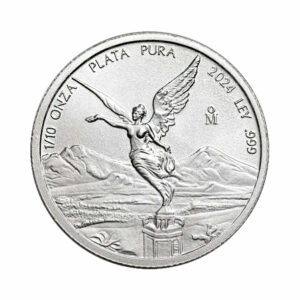 Mexico 2024 1/10-oz Silver Libertad Onza BU