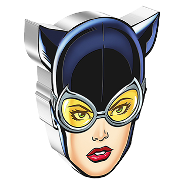 1 oz Silver Faces of Gotham™ CATWOMAN™ Coin (2022)