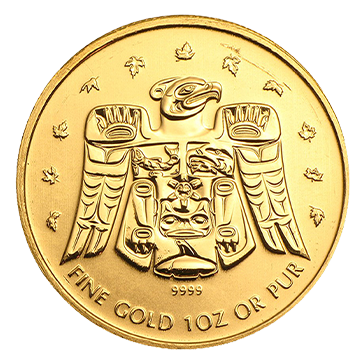 2009 1 oz Gold Maple Leaf Olympic Edition Coin