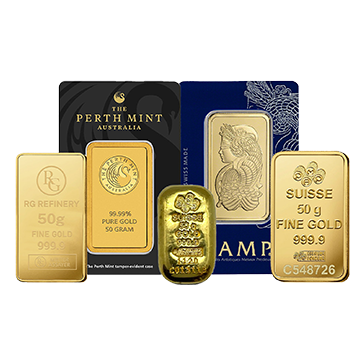 50 g Gold Bar .9999