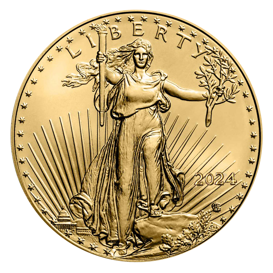 2024 $50 American Gold Eagle 1 oz Brilliant Uncirculated