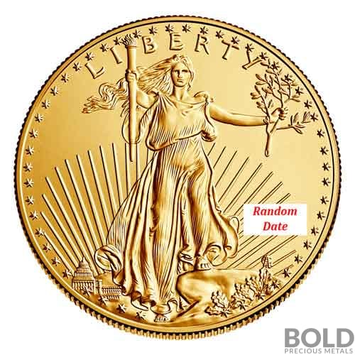 Gold American Eagle *Random Date* - 1/2 oz