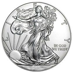 1 oz American Silver Eagle Coin - Random Year