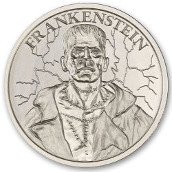 1 oz Frankenstein Silver Round