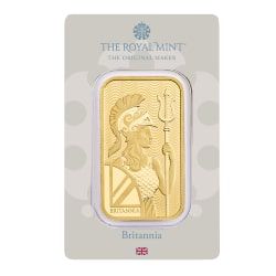 1 oz British Gold Britannia Bar - In Assay