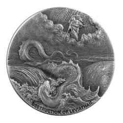 2020 2 oz Destruction of Leviathan Silver Coin - Biblical Series