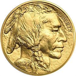 2022 1 oz American Gold Buffalo Coin BU