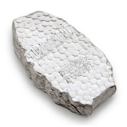 5 oz Tombstone Silver Nugget Bar - Scottsdale Mint