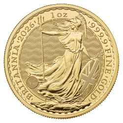 2026 1 oz Gold Britannia Coin BU