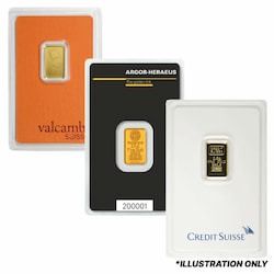 2.5 Gram Gold Bar - Design Our Choice