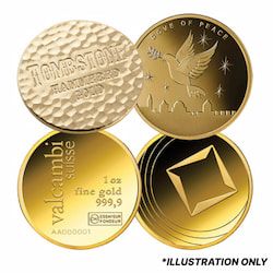 1 oz Gold Round - Design Our Choice