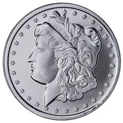 1 oz Morgan Design Silver Round