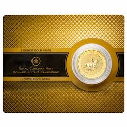 2011 1 oz Canadian Mountie .99999 Gold Coin
