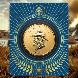 2025 1 oz Grant Gold Coin - Commander Series