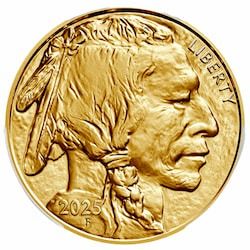 2025 1 oz US Gold Buffalo Coin BU