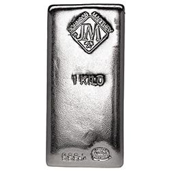 1 Kilo Johnson Matthey Silver Bar