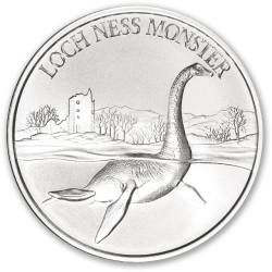 1 oz Loch Ness Monster Silver Round