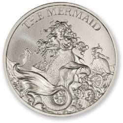 1 oz Mermaid Silver Round