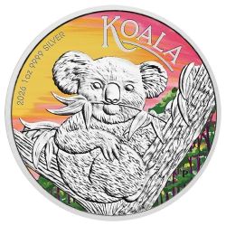 2026 1 oz Australian Koala Brisbane ANDA Special Colorized Silver Coin