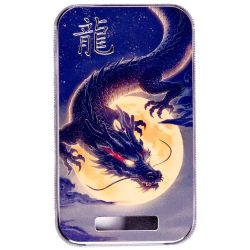 2026 1 oz Lucky Dragon Night Sky Silver Bar