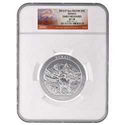 2010 NGC SP-70 5 oz America The Beautiful Mount Hood Burnished Silver Coin