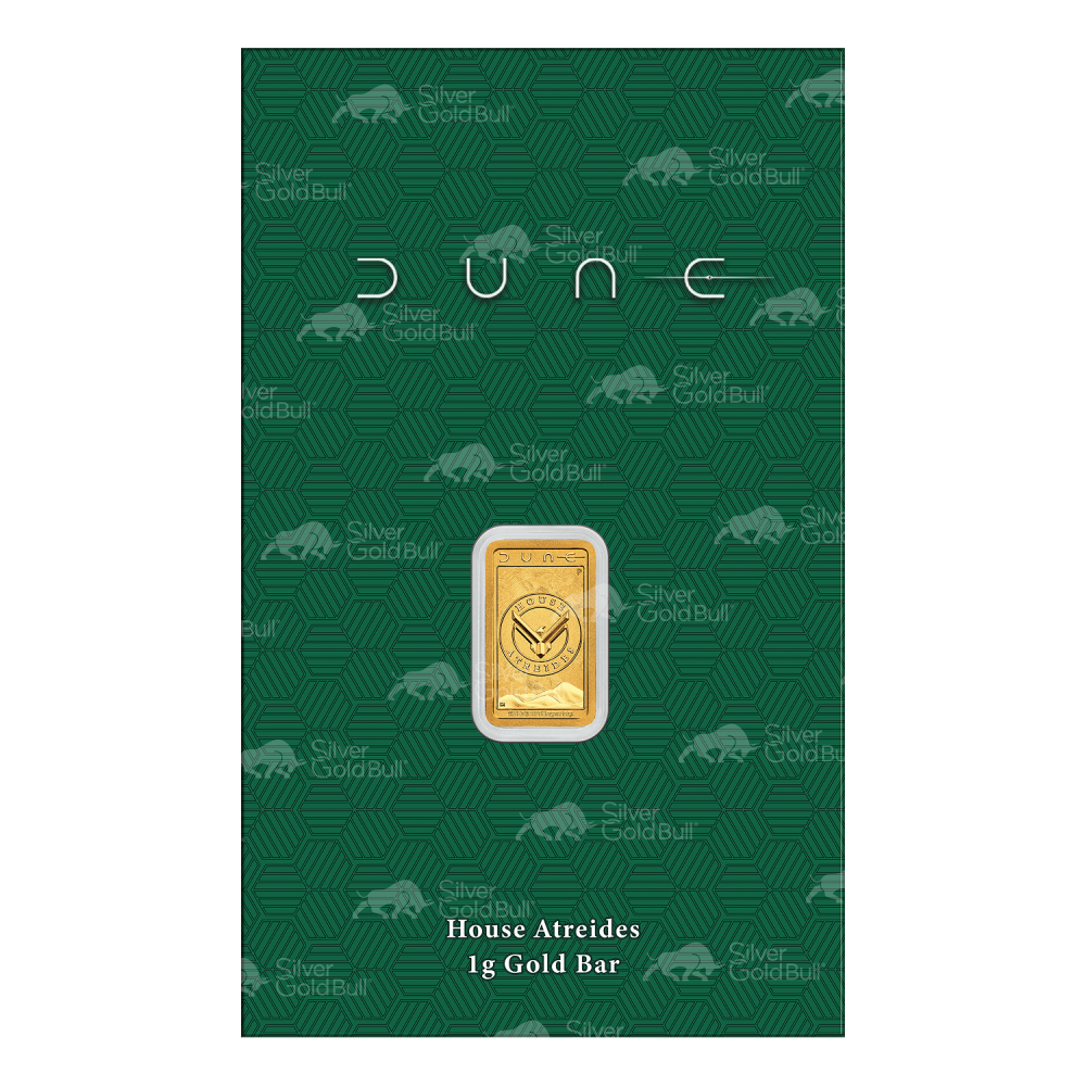 1 gram 2026 Dune: House Atreides Gold Bar | Perth Mint