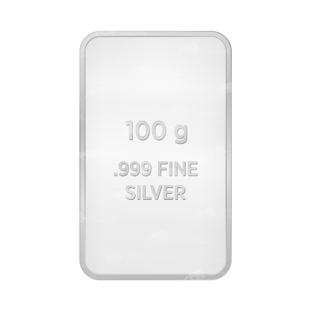100 gram Assorted Silver Bar