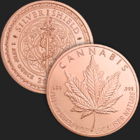1 oz Cannabis Copper Round 2026