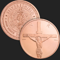 1 oz Crucifixion Copper Round 2026