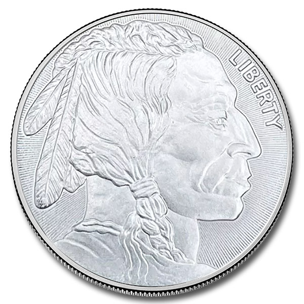 Radial Buffalo 1 oz Silver Round (New)