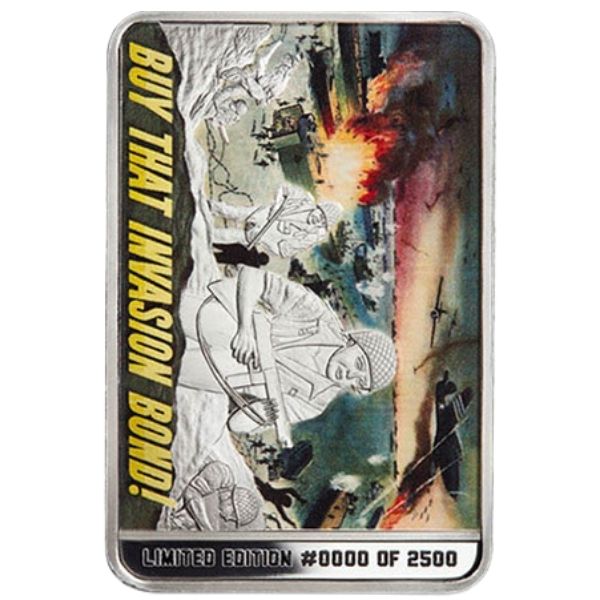 Buy That Invasion Bond 2 oz Silver Bar