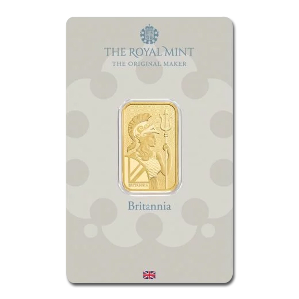 Royal Mint Britannia 10 gram Gold Bar (New in Assay)