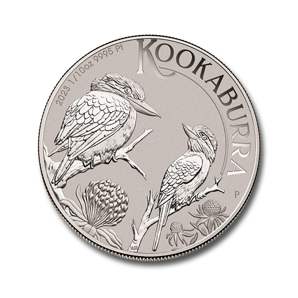 2023 1/10 oz Australian Platinum Kookaburra (BU in Capsule)